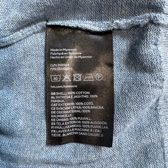 H&M Men's Heather Gray Crewneck Sweater - Picture 8 of 9